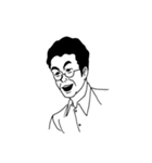 表情豊かな男性のスタンプ（個別スタンプ：26）