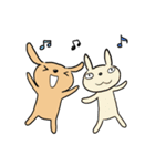 ロックンロールアニマル（個別スタンプ：4）