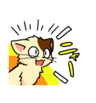 高圧的な猫スタンプ（個別スタンプ：8）