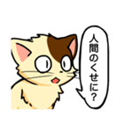 高圧的な猫スタンプ（個別スタンプ：9）