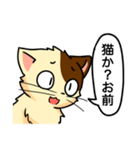 高圧的な猫スタンプ（個別スタンプ：19）