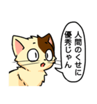 高圧的な猫スタンプ（個別スタンプ：27）