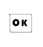ぜ～んぶ "OK"（個別スタンプ：3）