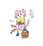 水玉ネンコさん姉妹2（個別スタンプ：3）