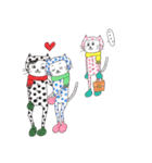 水玉ネンコさん姉妹2（個別スタンプ：8）