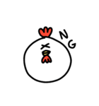 素朴なニワトリさん（個別スタンプ：26）