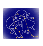 十二星座物語 ☆ふたご座のジェムとミー☆（個別スタンプ：5）