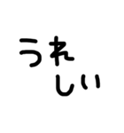 シンプル文字だけ（個別スタンプ：29）