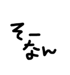 シンプル文字だけ（個別スタンプ：39）