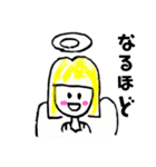ゆる〜い天使の日常会話（個別スタンプ：10）