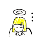 ゆる〜い天使の日常会話（個別スタンプ：14）