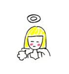 ゆる〜い天使の日常会話（個別スタンプ：23）