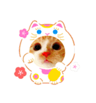 マロン お正月（個別スタンプ：7）