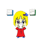 はじめまして！ミミちゃんスタンプ（個別スタンプ：12）