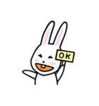 うさみんのお友だちスタンプ（個別スタンプ：24）