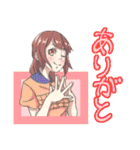 あおりんごの女の子スタンプ（改）（個別スタンプ：5）
