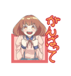 あおりんごの女の子スタンプ（改）（個別スタンプ：10）