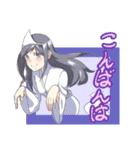 あおりんごの女の子スタンプ（改）（個別スタンプ：12）