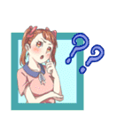 あおりんごの女の子スタンプ（改）（個別スタンプ：21）