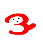 数字SUUZI（個別スタンプ：3）