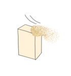 ただの箱のスタンプ（個別スタンプ：39）