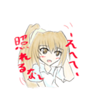 茶髪さん（個別スタンプ：4）
