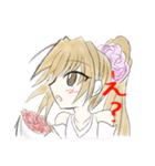 茶髪さん（個別スタンプ：7）