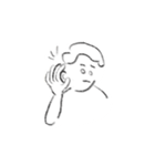 貧血。（個別スタンプ：4）