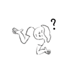 貧血。（個別スタンプ：5）