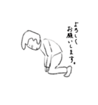 貧血。（個別スタンプ：11）