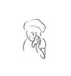 貧血。（個別スタンプ：19）