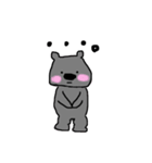 熊クマ夫です。（個別スタンプ：26）