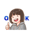 ボブ子のささやかな日常（個別スタンプ：2）