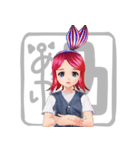 赤石夕コの喜怒哀楽ゼーション（個別スタンプ：8）