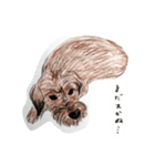 犬のせんぱい ボーダーテリア 2（個別スタンプ：5）