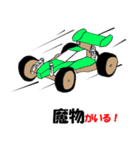四駆のオモチャ画像（個別スタンプ：3）