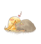 2匹の小さい動物―日常のインタラクティブ（個別スタンプ：37）