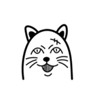 ペットたちの愛らしい表情（個別スタンプ：6）