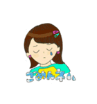 おんなの子スタンプ 日常編（個別スタンプ：6）