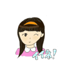 おんなの子スタンプ 日常編（個別スタンプ：9）