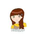 おんなの子スタンプ 日常編（個別スタンプ：17）