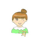 おんなの子スタンプ 日常編（個別スタンプ：37）