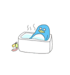 だらしない鳥（個別スタンプ：7）