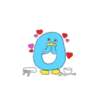 だらしない鳥（個別スタンプ：19）