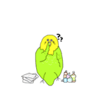 だらしない鳥（個別スタンプ：31）