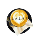 コーヒーとカエル（個別スタンプ：5）