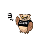 どうぶつのスタッフ（個別スタンプ：9）