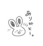 素直なうさぎさん（個別スタンプ：11）