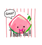 使いやすい丁寧語で手書きのピーチちゃん①（個別スタンプ：35）
