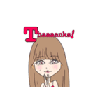 RETRO GIRLS（レトロガールズ）（個別スタンプ：1）
